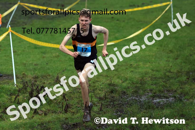 Senior mens 2023 NECAA Cross Country Relays, Thornley Hall Farm, Peterlee, County Durham. Photo: David T. Hewitson/Sports for All Pics